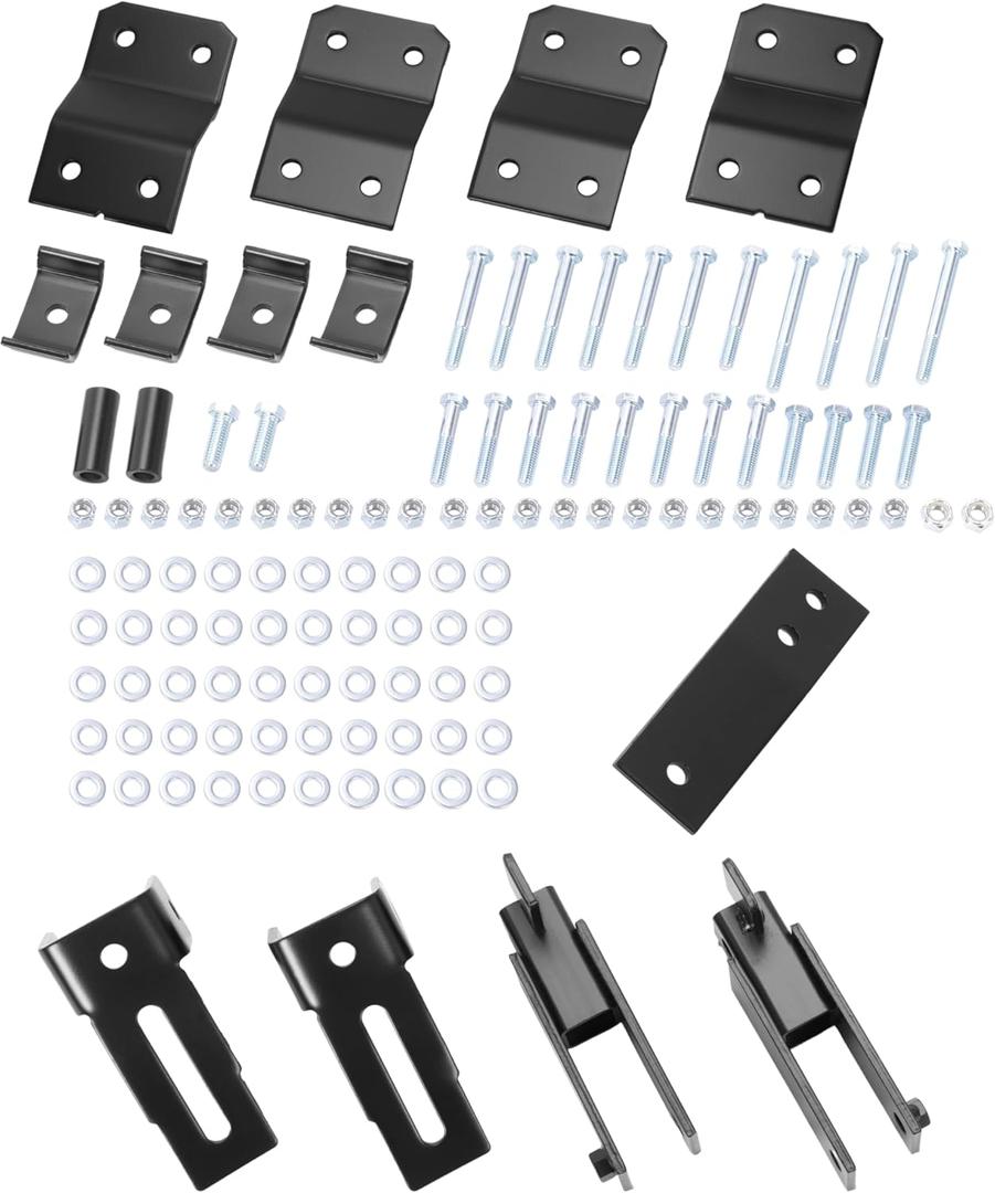 ECOTRIC 4" Block Golf Cart Lift Kit Compatible with Yamaha G14/G16/G19 Models