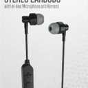Acoustix Wireless Stereo Earbuds - Black, 1 ct