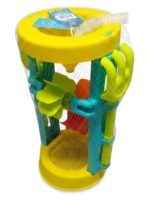 Waterwheel With Beach Toys