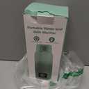 Portable Bottle Warmer Extended Battery Life - Dual Heating Modes for Breast Milk & Water, 17 Ounces, Fast Heating, Ideal for Travel, Outdoor, Baby Shower, Green