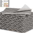 Cooyes 2 in 1 Refrigerator Liners & Fresh mats for Fridge Drawer and Glass Shelves, Absorbent Fridge Liners Washable, BPAfree Cloth Shelf Paper - Keep Produce Fresh Longer, 12"W x 24"L