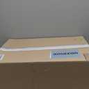 Tuanse 8 Pieces White Plastic Storage Bins with Lids, Stackable Storage baskets with Handle Containers Box for Shelves Drawers Desktop Playroom Classroom Office Organization(14 x 10.5 x 9.6 Inches)