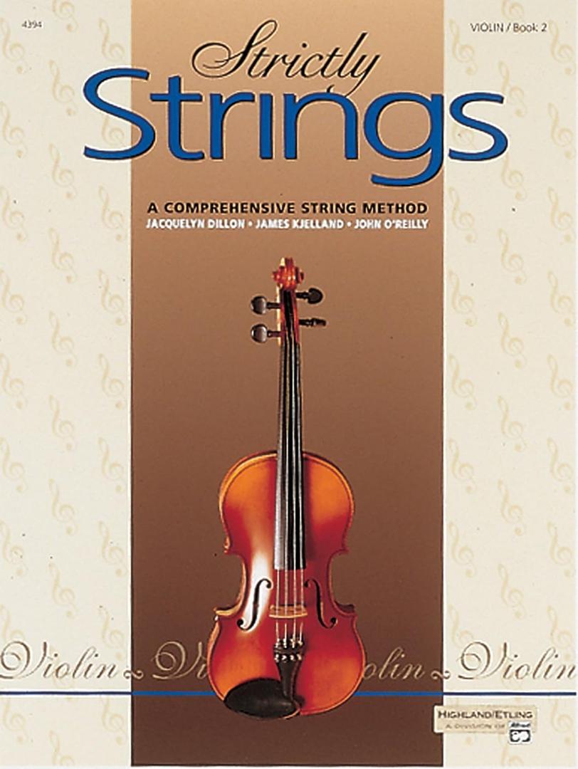 Strictly Strings, Bk 2: Violin Paperback – April 1, 1993
by Jacquelyn Dillon (Author), James Kjelland (Author), John O'Reilly (Author)