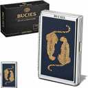 Vintage Card Holder, Vintage-Style Versatile Card & Cash Case, Metal Cases, Vintage Metal Card Holder/Wallets (#J)