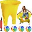 Granny Pants Outdoor Game for Teens & Adults, Hilarious Outdoor Party Relay Game, Team Building Lawn Field Game Set for BBQ, Family Reunion, Picnic