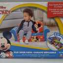 Marshmallow Furniture Kids Sofa, 2-in-1 Flip Open Couch & Bed, Mickey Mouse