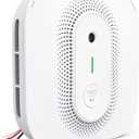 X-Sense Smoke Detector Carbon Monoxide Detector Combo Hardwired with Voice Location, Hardwired Interconnected Smoke and Carbon Monoxide Detector, Model XP02-AR, 1-Pack