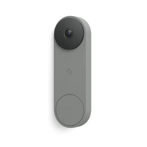 Google Nest Doorbell (Wired, 3rd Gen) - 2K Video and Gemini, Live View, Night Vision, 2-Way Audio - Works with Google Home - 2025 Model - Hazel