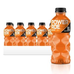POWERADE Sports Drink Orange, 20 Ounce, Can (Pack of 24) 2/2026