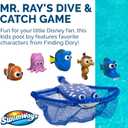 SwimWays Disney Finding Dory Mr. Ray's Dive and Catch Game, Bath Toys and Pool Party Supplies for Kids Ages 5 and Up