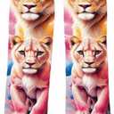 Ao Yee ZGL White Elephant Gifts,Christmas Gag Socks Stocking Stuffers for Animal Lovers Adult Women Men Teens Cat Mom Dog Dad, 2 Pack