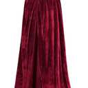 Olreco Mary Sanderson Costume Women Red Hooded Cape Little Red Riding Hood Costume Adult Witch Cloak for Women Halloween Cape (Large)