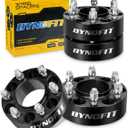 dynofit 2 Inch 6x135 Hub-Centric Wheel Spacers (4 Pcs) for 2015-2025 Ford F150, Expedition, Lincoln Navigator - M14x1.5 Studs, 87.1mm Center Bore