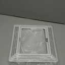 S97014094 Bathroom Fan Cover Grille and Lens for Br-oan Nu-tone 678, 679, 679FL, 679FLT, 680, 680FL, 680FLT, M680, HD50L, HD80L, 678C Exhaust Fan Models, no