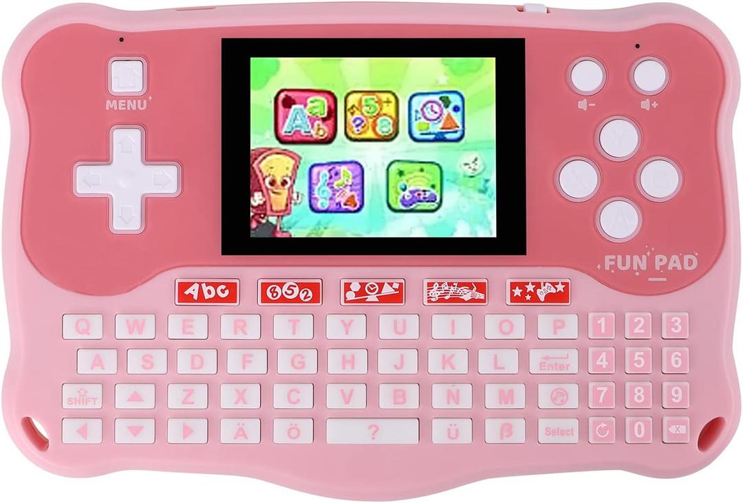 Kids Tablet/Baby Learning Pad with 102 Activities/Toddler Tablet with ABC/Words/Music/Math Interactive Educational Electronic Toys Gifts Handheld Game for Preschool Boys Girls Ages 3-12