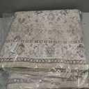 Hallway Washable Runner Rug - 3x10 Kitchen Rugs Entryway Rug Runner Vintage Soft Floor Mat Non Slip Indoor Farmhouse Carpet for Bathroom Living Room Bedroom (3 X 10, Beige)