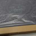 WOWSTAR 12-Pack 24"x24" Drop Ceiling Tiles, Waterproof Glue Up Vintage Style 3D Ceiling Tiles, Black