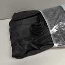 Surmente Black Table Skirt for Rectangle Tables-14ft Black Skirting for Teacher Desks, Weddings, Banquets, or Parties