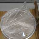 MECCANIXITY 10 Inch Drum Head Drum Skin Sound Controlled PET Material, Transparent, Pack of 2