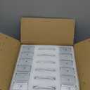 12 Pack 4 Inch 5CCT LED Recessed Light, Silm Canless Recessed Lighting, Dimmable, Damp Rated, 2700K-5000K Selectable, Wafer Ceiling Downlight with Junction Box, 750LM, 9W 120V, ETL&FCC