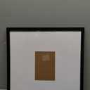 Americanflat 16x16 Picture Frame with Polished Plexiglass - Use as 5x7 Frame with Mat or Display 16x16 Photo Without Mat - Streamline Collection - Thin Border Square Frames for Wall Display - Black