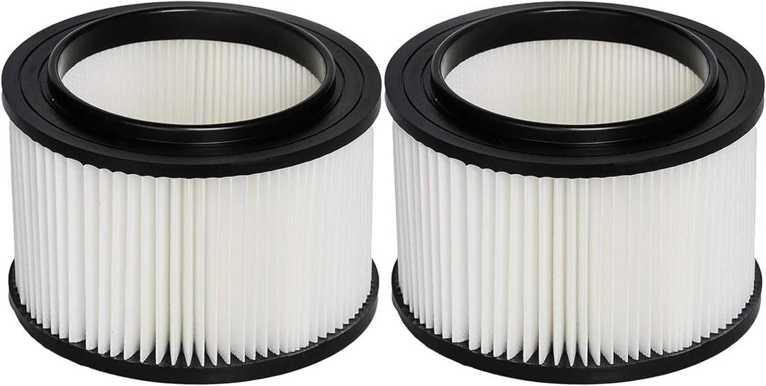 2 Pack 17810 Filter Replacement for Craftsman Shop Vac Filter 9-17810 for 3 to 4 Gallon General Purpose Vacuums