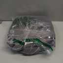 ChrisDowa 100% Blackout Curtains 72 inch Long for Bedroom with Black Liner, 2 Thick Layers Total Blackout Thermal Insulated Grommet Window Curtains 2 Panels Set (Grey, 42 x 72 Inch)