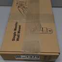 MOUNT PRO Single Monitor Wall Mount for 13 to 32 Inch Computer Screens, Height Adjustable Wall Mount Monitor Arm Holds Up to 19.8lbs, Full Motion Wall Bracket, VESA Mount 75x75, 100x100, Black