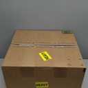 BONTEC Mobile TV Stand with Tilt Function, Rolling TV Stand for 23-60" LED, LCD, OLED TVs, Holds up to 88lbs, Max VESA 400x400mm, Adjustable Media Shelf (White, 17.1x15.1x53.1 in)