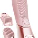 Bikini Trimmer for Women: 3-in-1 LED Trimmer & Mirror with Travel Lock for Flawless Bikini, Underarm, and Leg Care