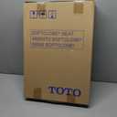 TOTO SoftClose Slow Close Elongated Toilet Seat and Lid, Cotton White - SS124#01