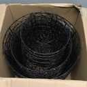 6 PCS 17.7"H X 11.42"D Garden Cloches,Chicken Wire Plant Covers Protectors Modular Design for Customizable Protection,Rust-Proof Heavy Duty Metal Plant Cage for Seedlings Flowers Protect from Animals