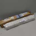 UNISHADES no Drill Cordless Roman Shades for Windows, 20" W 64" H - 100% Blackout - Linen - Beige