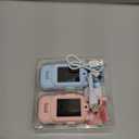 Mafiti Video Walkie Talkies for Kids 2 Pack Rechargeable Birthday Gift Toddler Toys for 3 4 5 6 7 8 Year Old Boys Girls 1000 Feets Long Range Indoor Outdoor Play(Blue+Pink)