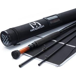 Maxcatch Competition InTouch Nymph Fly Rod for Euro nymphing Fly Fishing (10ft6 3wt 4sec (C))
