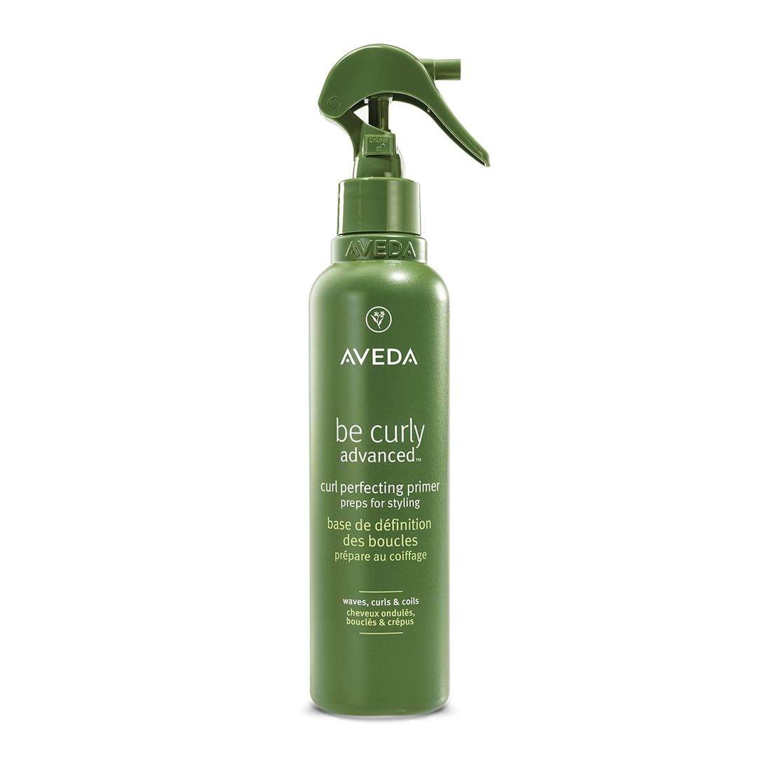 Aveda Be Curly Advanced Curl Perfecting Primer | for Wavy, Curly & Coily Hair | Detangles & Smooths | Products Against Humidity, Reduces Frizz | Silicone Free | 97% Naturally Derived*, 6.7 Fl Oz