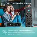 Replacement Voice Remote Fit for All Fireseries TV Cube/Stick, Compatible with Firestick 4K Max/4K (1st/2nd Gen), TV Stick (2nd/3rd Gen)/Lite/HD, and for All TCL, Insignia-Toshiba-Pioneer Smart-TVs