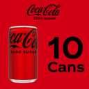 2 x Coca-Cola Coke Zero Sugar Diet Soda, 10 Pack (7.5 fl oz (Pack of 10))