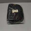 2 x Graduation Gifts for Him - Crossbody Bag for Men, Sling Bag / Waist Pack for Travel & Sports, Initial White L, Black