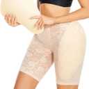 Hip Pads Shapewear Shorts for Women Curvy Hip Enhancer Booty Pads, All-Day Comfort for Daily & Special Occasions (S)