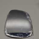 TOP-VIGOR 1-Pack Passenger Side Heated Mirror Glass Compatible with 2011 2012 2013 2014 BMW X3, Right Side View Convex Mirror with Backing Plate 51162991660