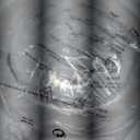 Darkaway Ceiling Light Fixtures Flush Mount Indoor Outdoor Ceiling Light with Water Ripple Glass Shade for Hallway Kitchen Bedroom Porch Living Room Black Finish (11inch)