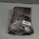 Alimens & Gentle Womens Flannel Shirt Long Sleeve Plaid Shacket Soft Casual Collared Loose Button Down Roll Up Blouses Tops (Medium, Pink Grey)