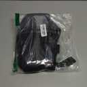 WESTBRONCO Mini Puffer Bag Quilted Crossbody Bags for Women Small Puffy Purse Nylon Shoulder Handbag with Adjustable Strap (Black-checkered)