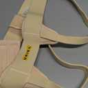 URIEL Double Sided Hernia Belts for Men - Inguinal Hernia Belt for Men, Pre and Post Surgery Truss, Size Medium, Cream (35.3-39.5 Inches)