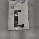 NEETTO HS906 Headphone Stand & Hanger 2 in 1, Above & Under Desk Gaming Headset Holder Mount Hook with Height Adjustable & Rotating Clamp, Earphone Rack with Cable Clip