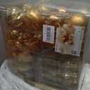 SHareconn 145pcs Christmas Balls Ornaments Set, Shatterproof Plastic Baubles Snowflakes, Stars and Tree Topper for Xmas Tree Holiday Wedding Party Decorations with Hanging Strings, Bronze Gold