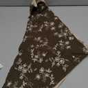 Molans Cotton Floral Hair Scarf - 2PCS Hair Scarves and Bandanas for Women Triangle Kerchief for Girls,  Army Green and Beige 
