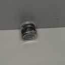 OURU 15pcs 1-1/ 2 Inch Stainless Steel Cable Clamps, Rubber Coated Cushioned Insulated Cable Clamp, Automotive Cable Wire Clamps, Pipe Clamps, Metal Clamp for Tube, Lines, Wire Cord Installation(Black, 38mm)