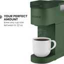 Keurig K-Mini Single Serve K-Cup Pod Coffee Maker, 6 to 12oz Brew size, with Cord Storage, Perfect for Small Spaces, Evergreen